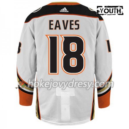 Dětské Hokejový Dres Anaheim Ducks PATRICK EAVES 18 Adidas Bílá Authentic
